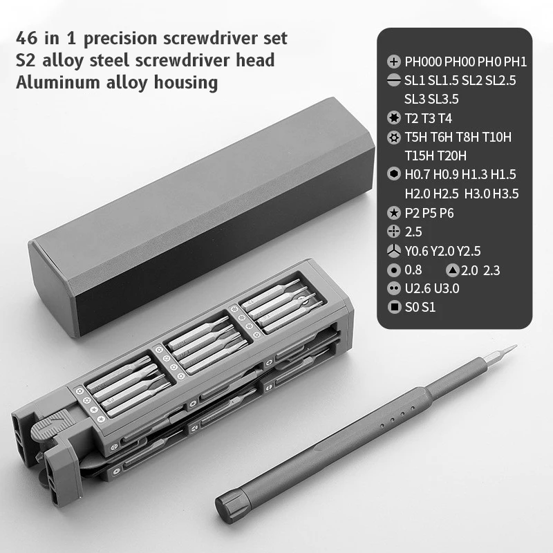 Magnetic Screwdriver Set  46 in 1