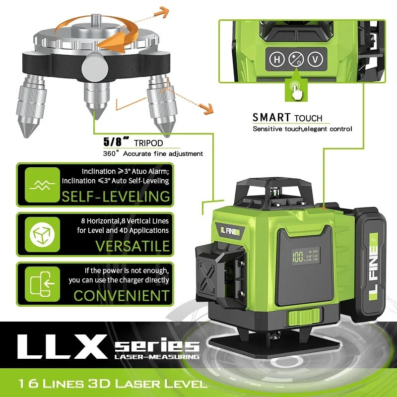 DIYzone™ 360°Self-leveling Laser Levels