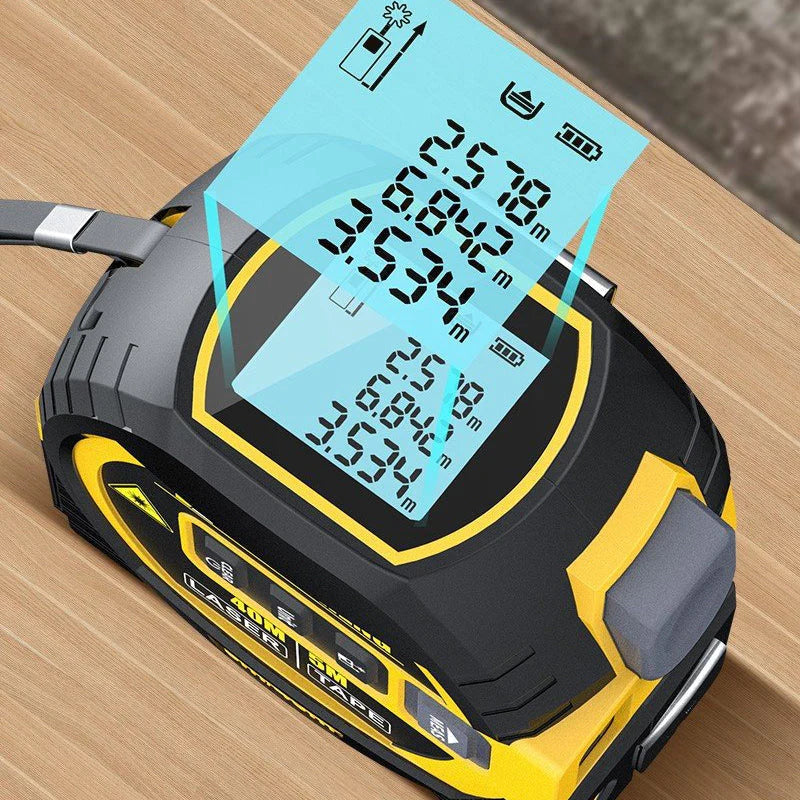 3-in-1 Infrared Laser Tape Measure