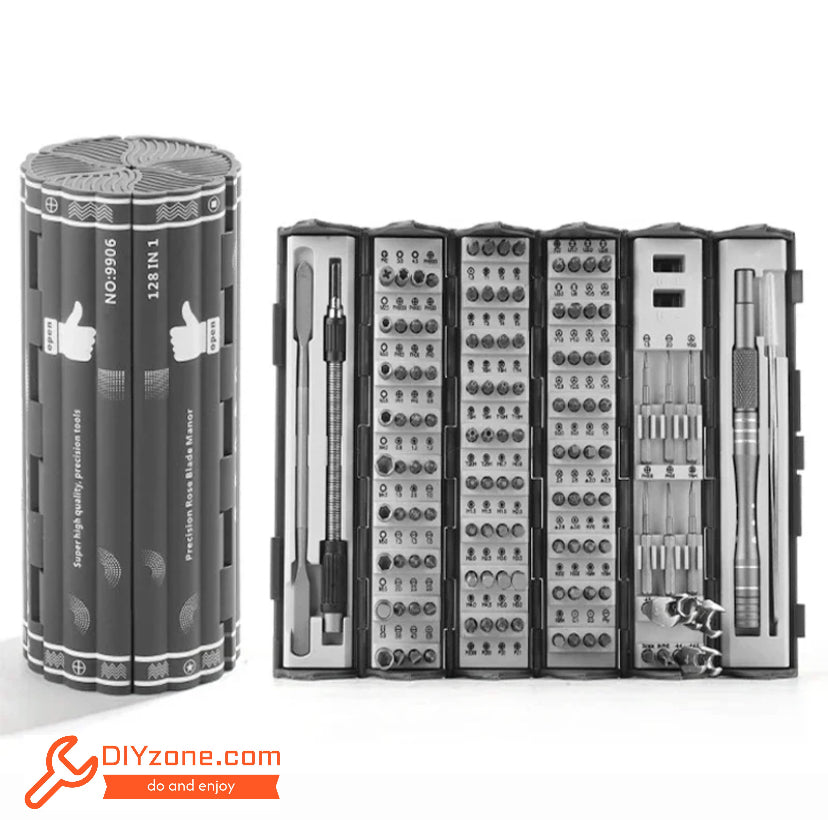 DIYzone™  Multi Functional Screwdriver Set 128 in 1